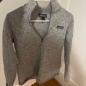 Patagonia women’s  Zip-Up Gray Sweater